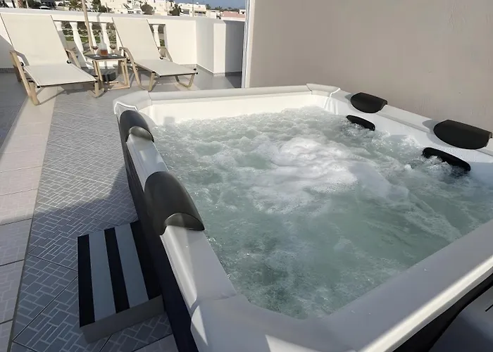 Seaview Double Private Jacuzzi 게스트하우스 Agios Georgios (Santorini)