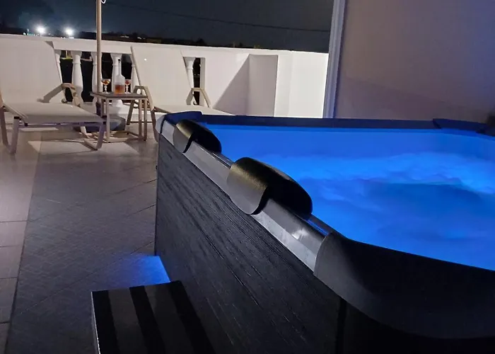 게스트하우스 Seaview Double Private Jacuzzi Agios Georgios (Santorini)